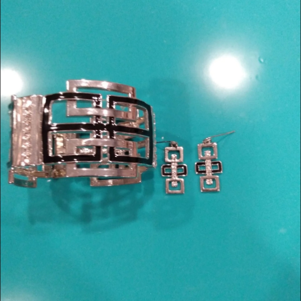 NEW WHBM Set of Bracelet & Earrings